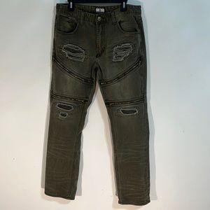 GRAY EARTH Men’s denim Gray Jeans Size 36